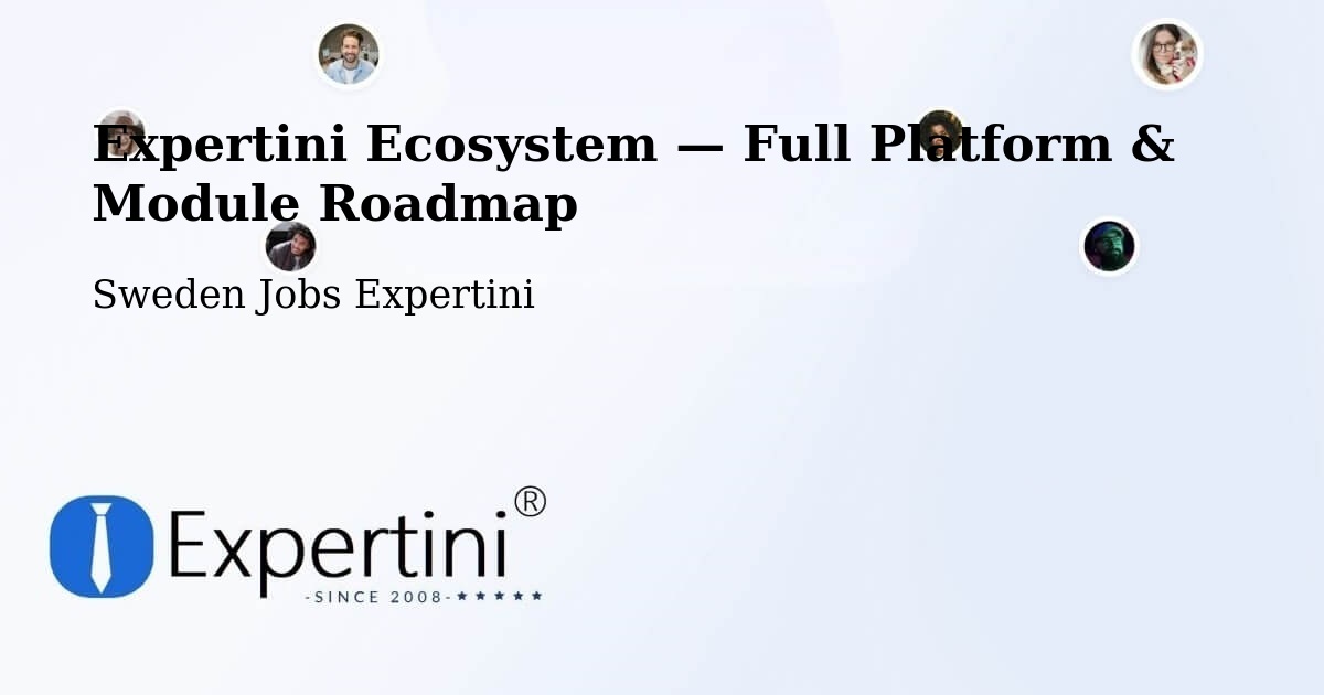 Expertini Ecosystem — Full Platform & Module Roadmap – Lund