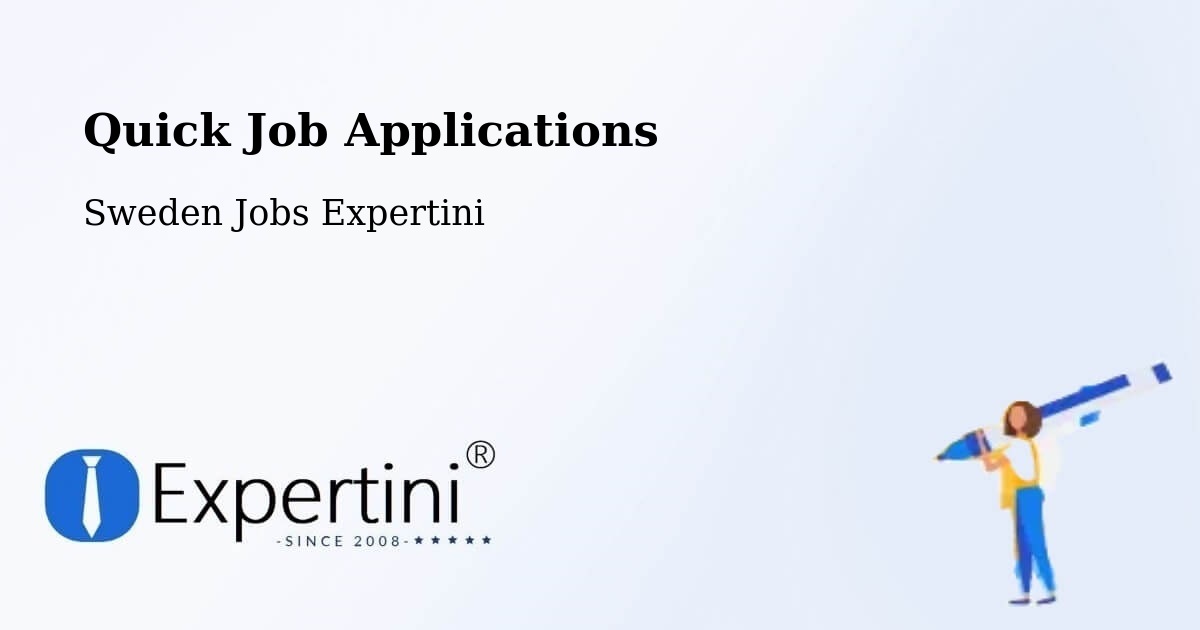 Quick Apply Feature – Lund - Sweden Jobs Expertini